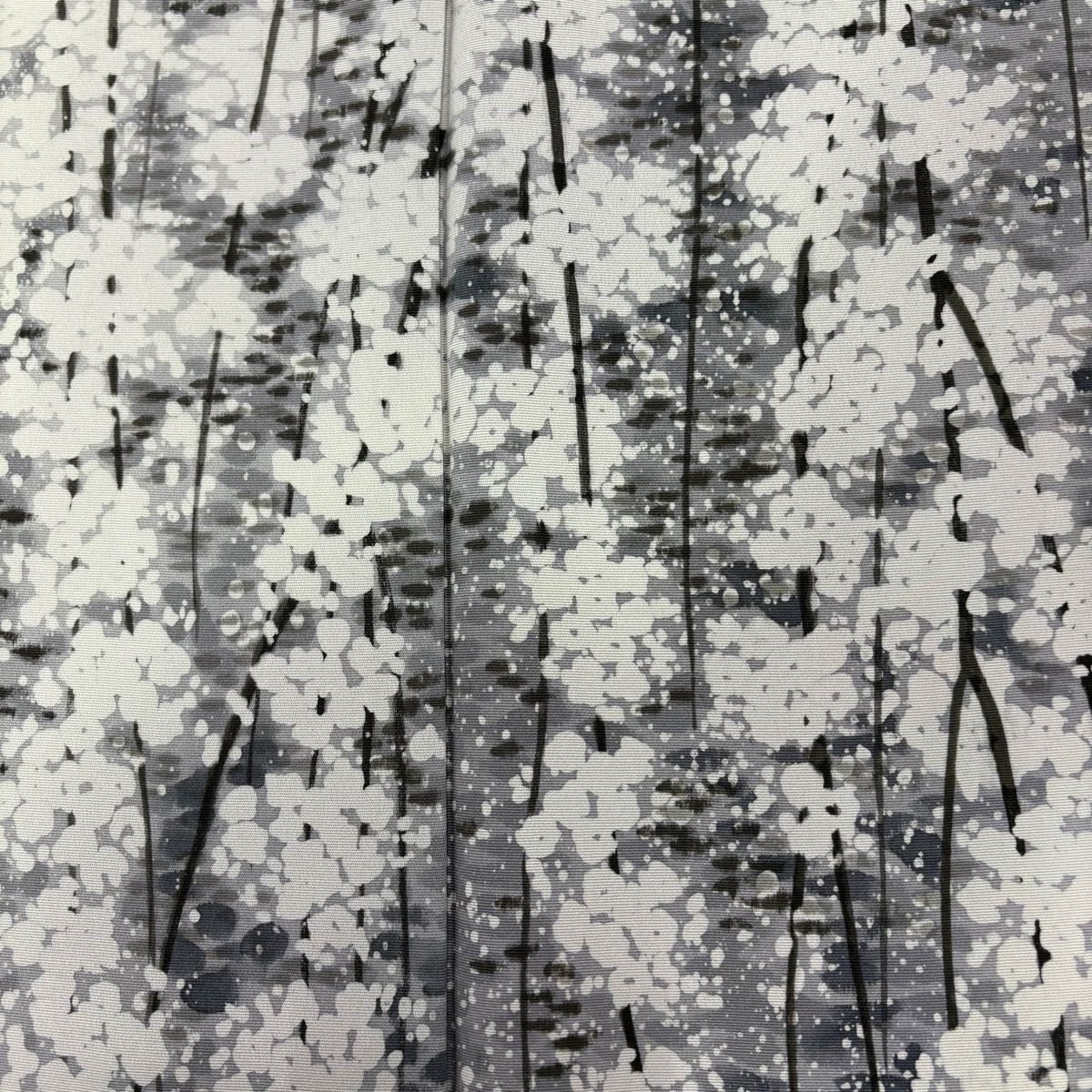  訪問着 身丈166 cm 裄丈69 L 袷 落款 枝垂れ桜 灰紫 正絹 訪問着 付け下げ 着物