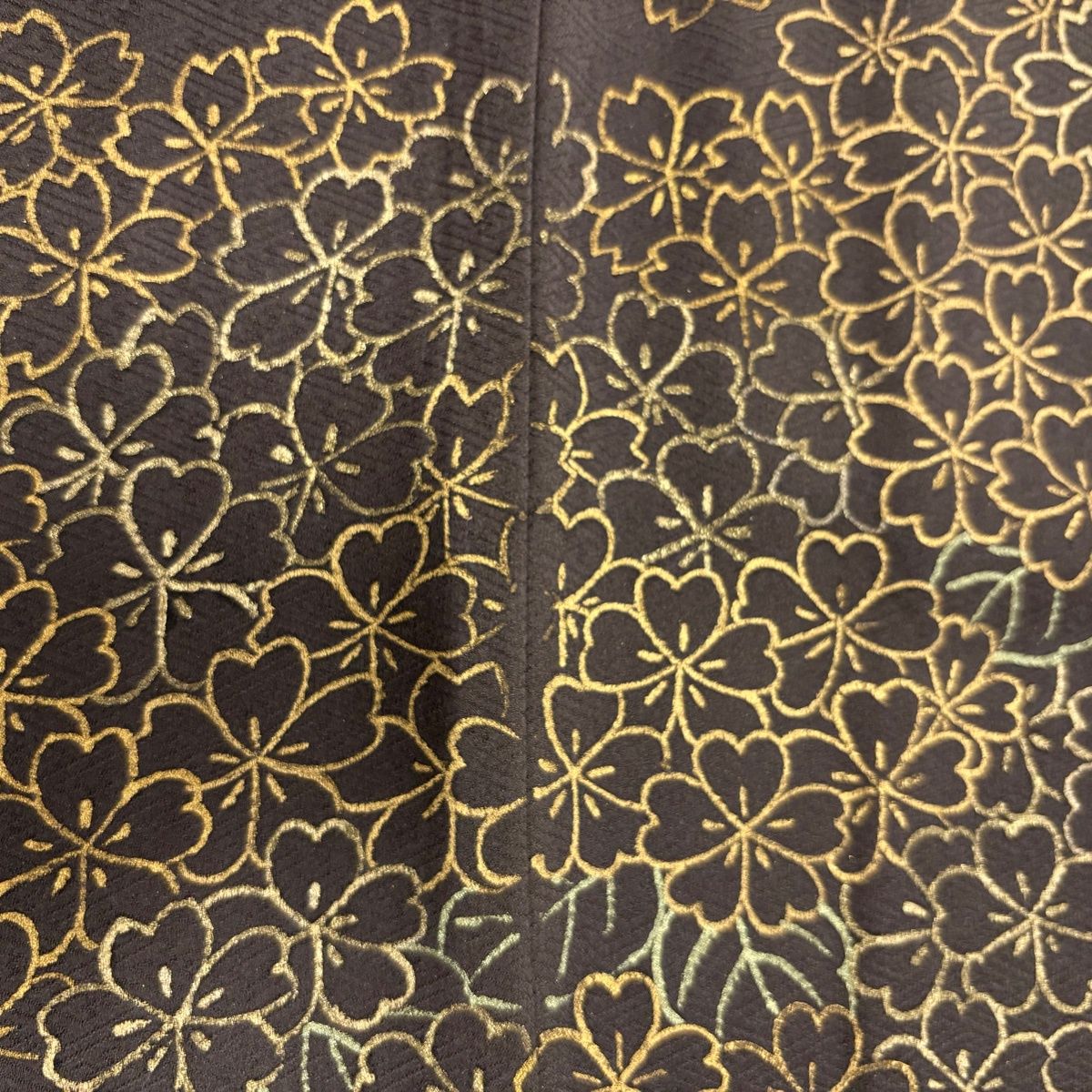 草花 幾何学模様