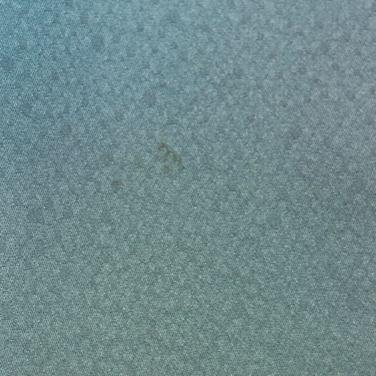  小紋 身丈153 5 cm 裄丈65 M 単衣 地紋 ぼかし 青緑 正絹 秀品 小紋 着物