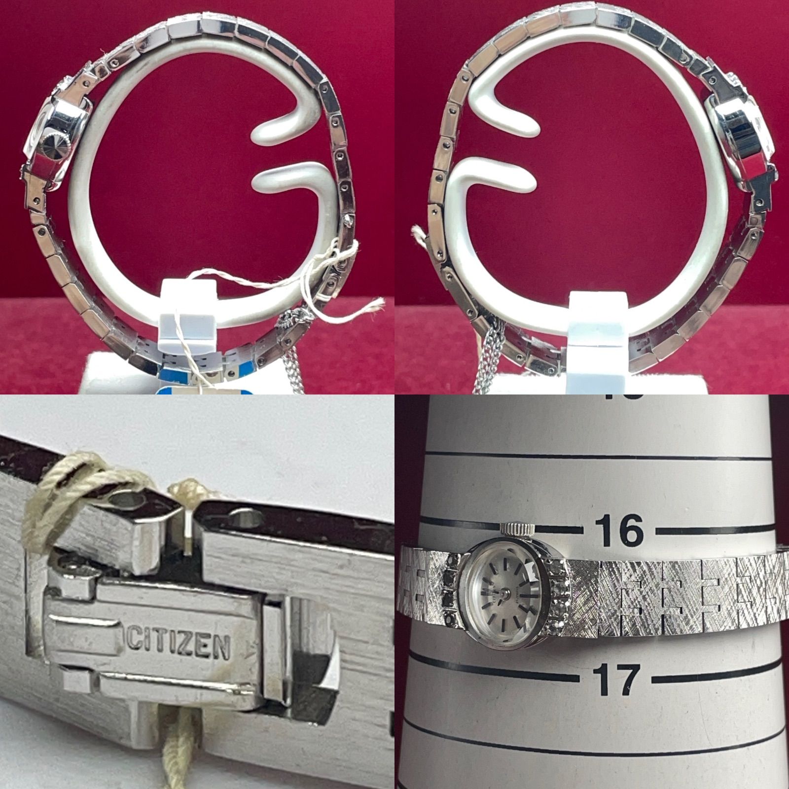 未使用品 CITIZEN シチズン ブレスレット 手巻時計 70s 70s 未使用 