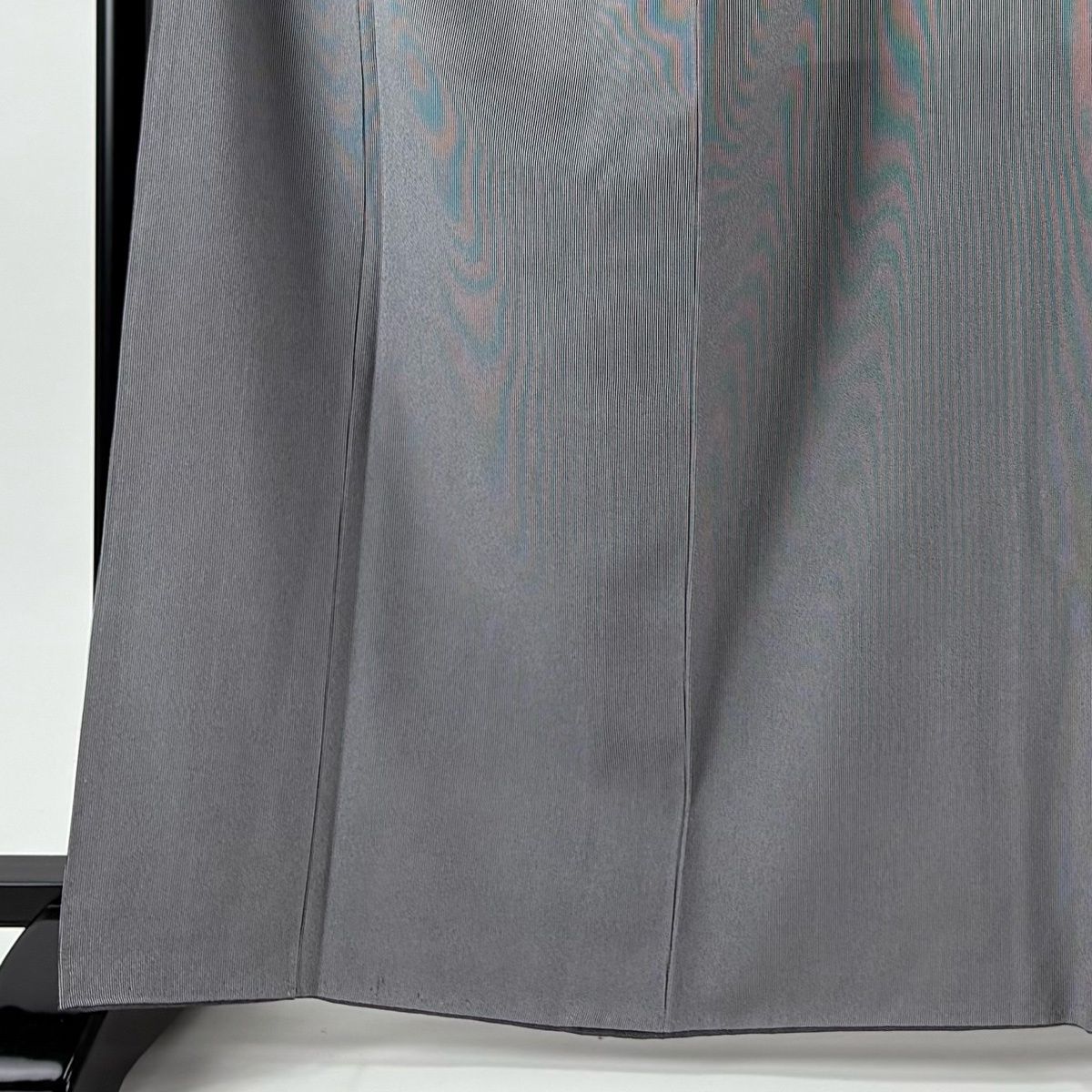 江戸小紋 身丈166.5 cm 裄丈68 L 袷 名古屋帯セット 落款 万筋 灰紫 正絹