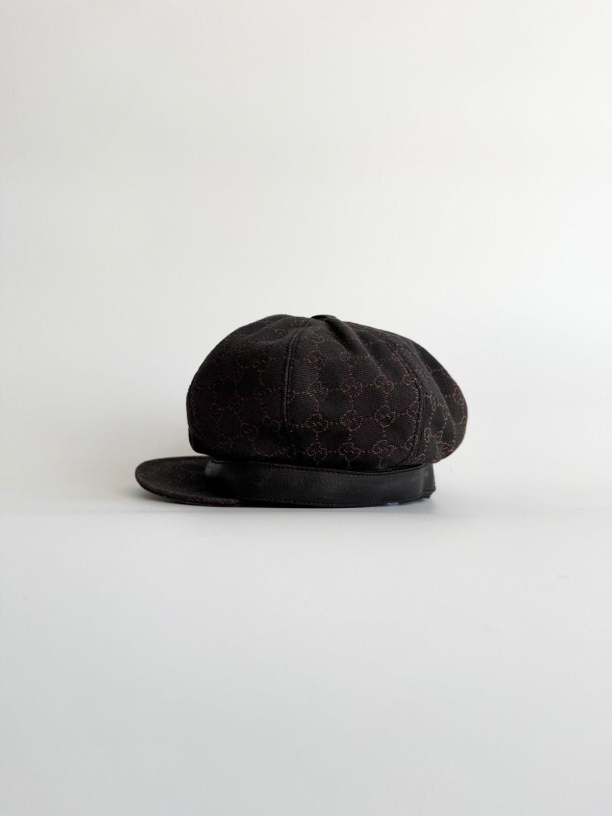 FW 2001 Gucci by Tom Ford casquette グッチ 2001年 archive トムフォード期 キャスケット キャップ 00 s GG柄 帽子