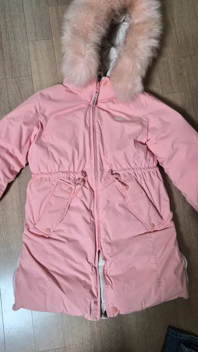 ニュー ンスキッズ リバーシブル グースダウン 145