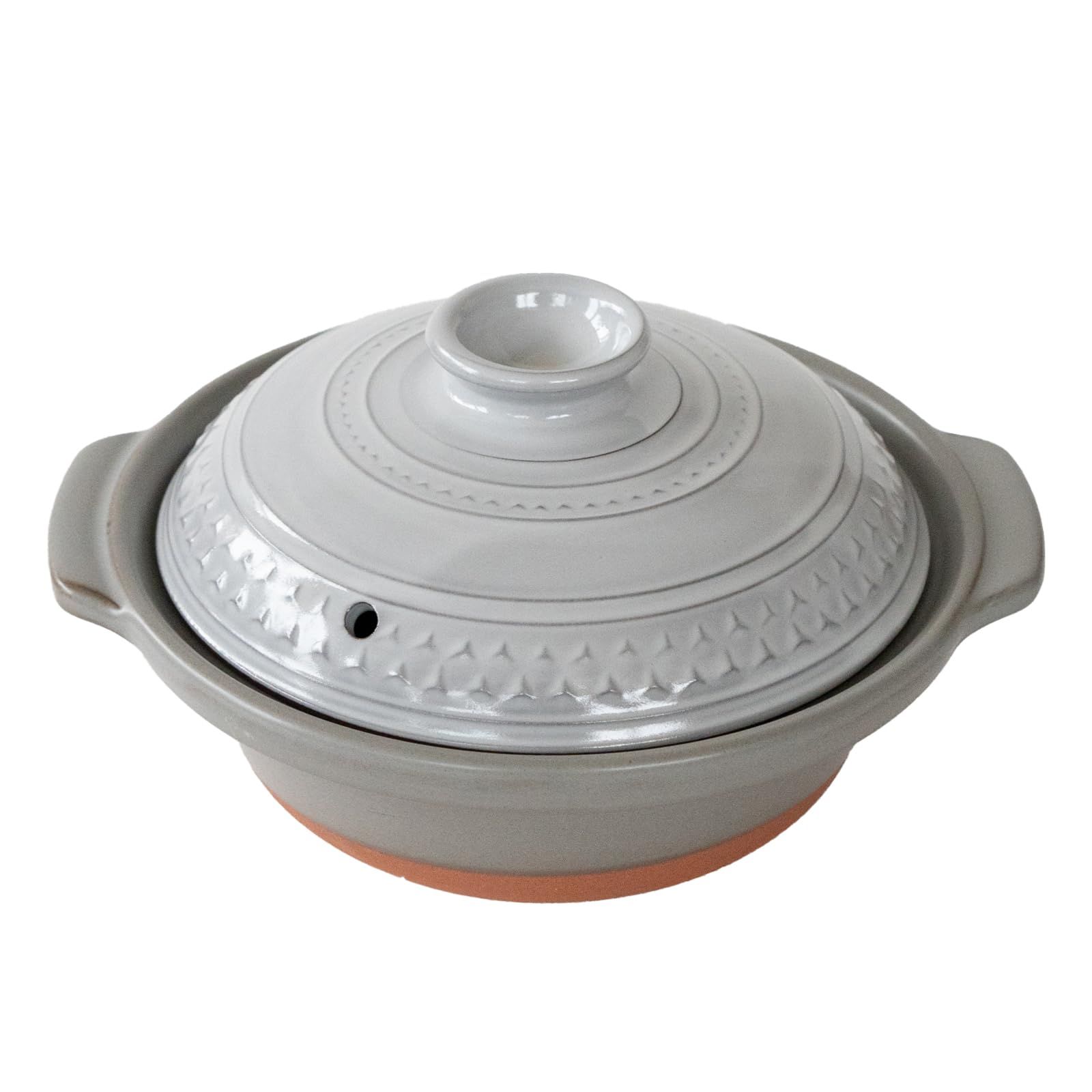 土鍋 萬古焼 土鍋 一人用 6号 S 700ml 電子レンジ オーブン 直火対応 CLEA