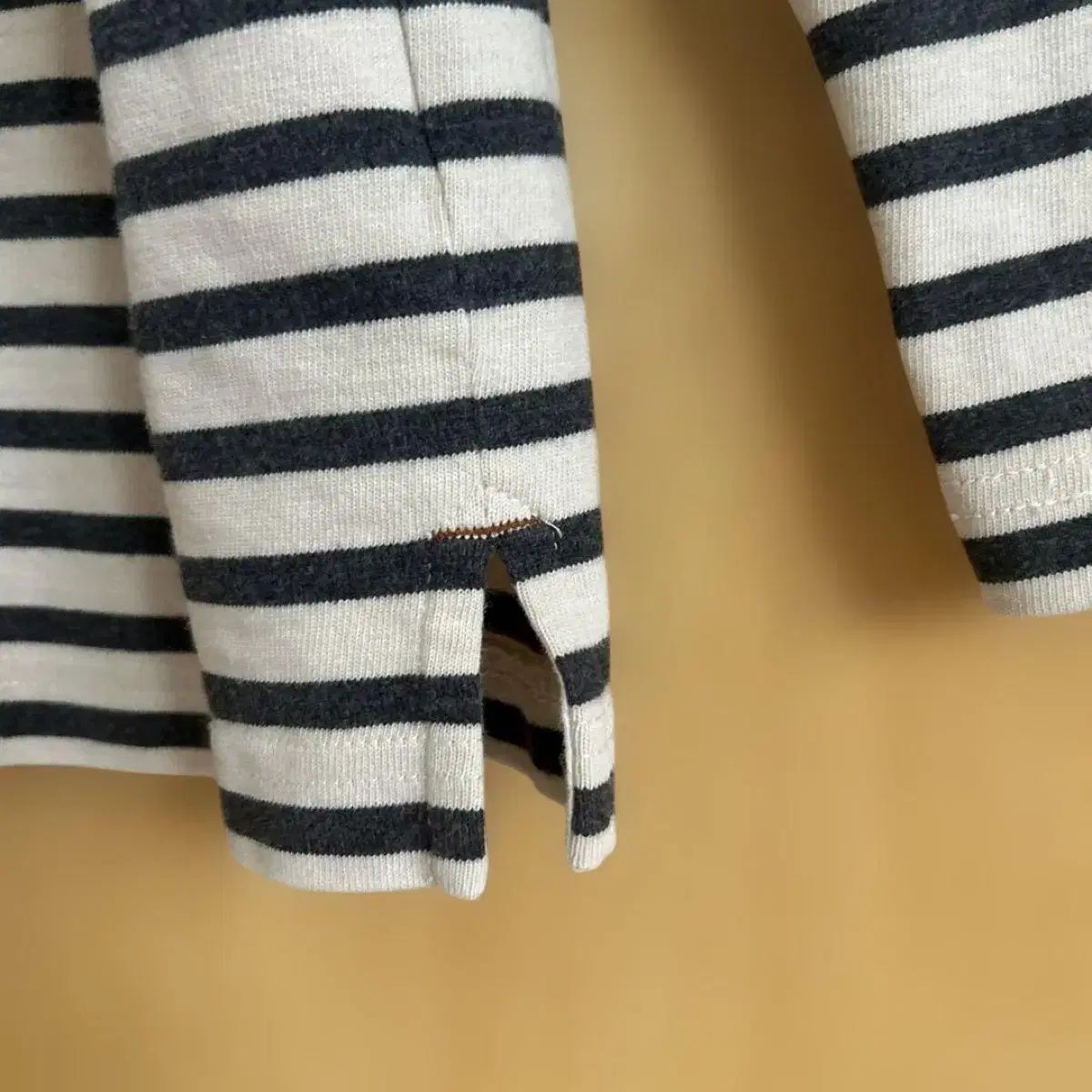 MHL / ストライプ 長袖Tシャツ / L