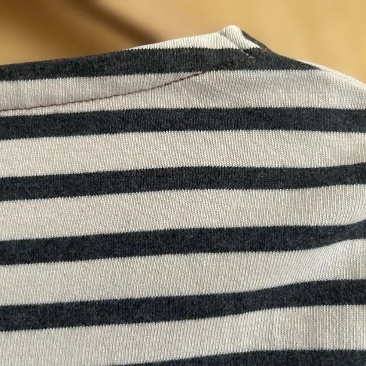 MHL / ストライプ 長袖Tシャツ / L