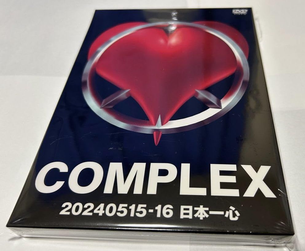 COMPLEX コンプレックス 2025 0515 16 日本一心 完全予約生産盤 吉川晃司 布袋寅泰 DVD