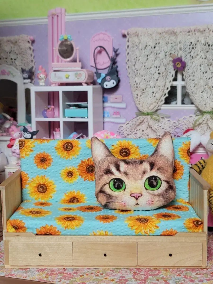 ミ앤ハウス ソファベッド ぬいぐるみ家具