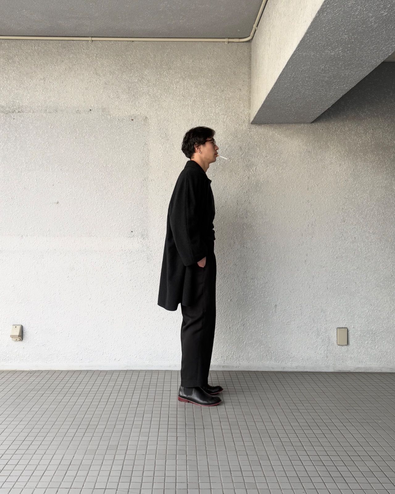 AW1999 Hermès by Margiela double face coat エルメス マルジェラ期 