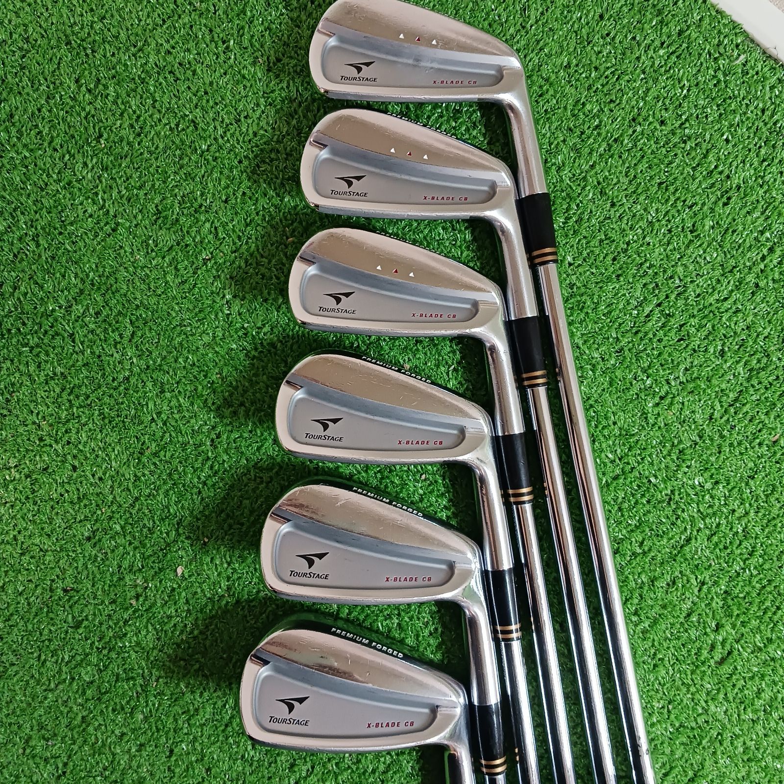 【美品】ツアーステージXブレードCBアイアン6本セット ツアーステージ Xブレード CB アイアン 6本セット【1843】 - メルカリ