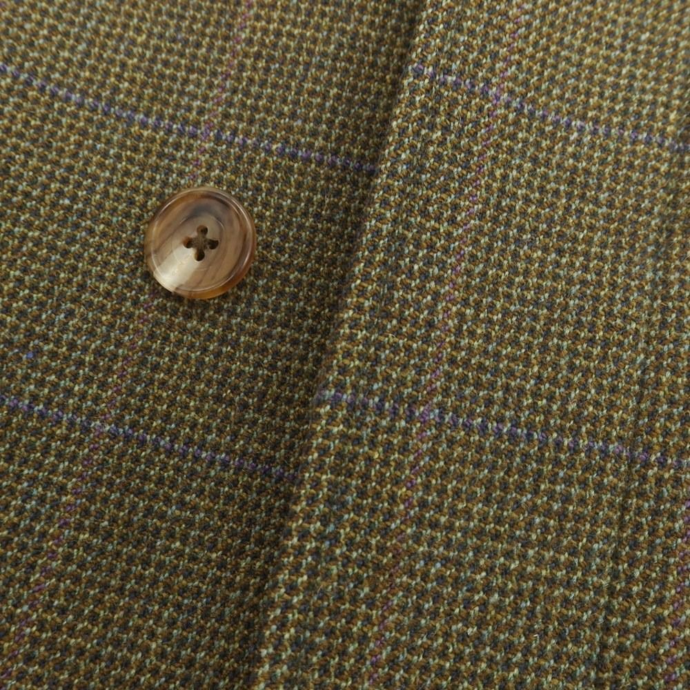 バタクハウスカット batak house cut ウール チェック ステンカラー