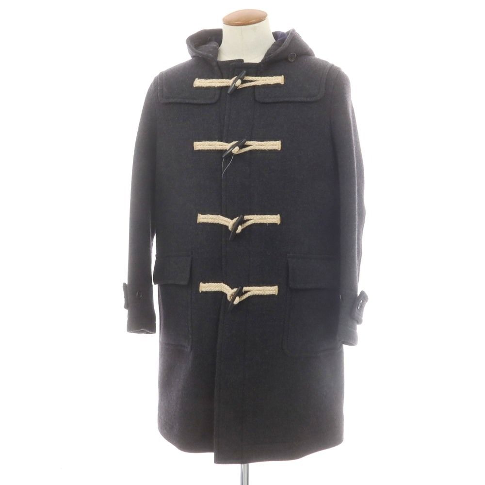 ジェイプレス J.PRESS ウール 最新 ダッフルコート ダークグレー