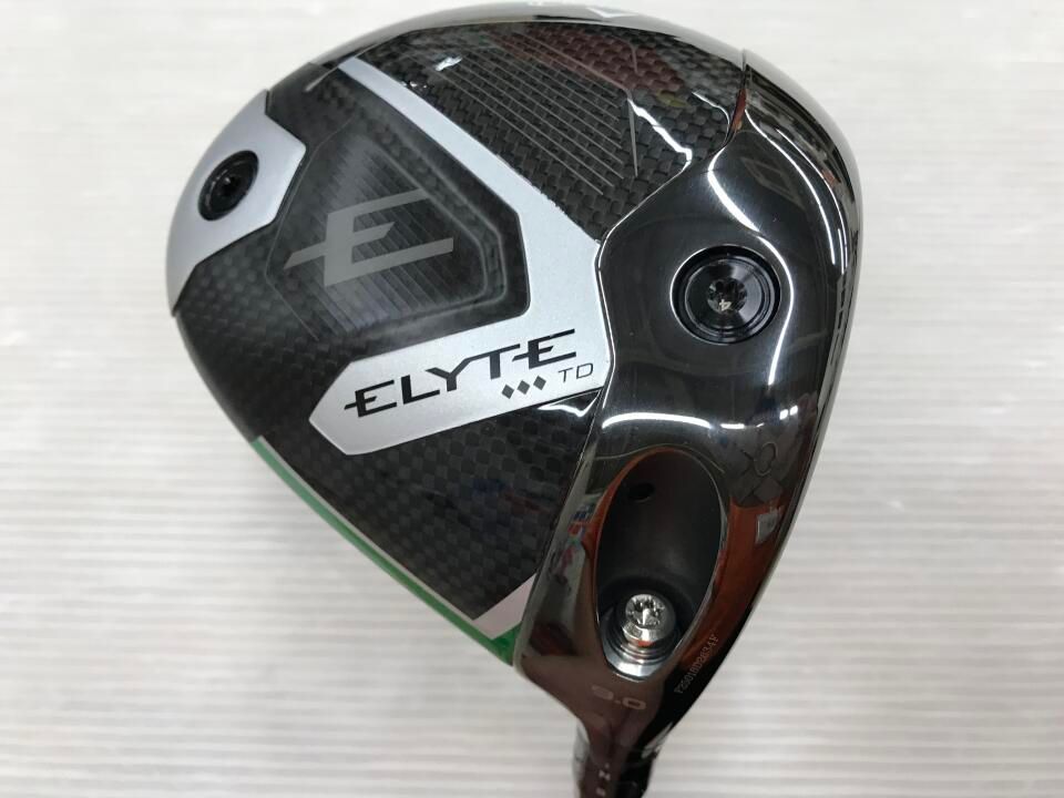 人気定番，お買い得 キャロウェイ　ELYTE ◆◆◆ TD　9.0度　TENSEI GREEN 60 for Callaway　Sフレックス　ドライバー　中古【最短即日発送】 ドライバー