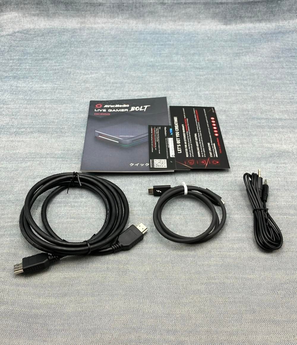  AVer Media アバーメディア LIVE GAMER BOLT ゲームキャプチャー GC 555 その他 PC周辺機器
