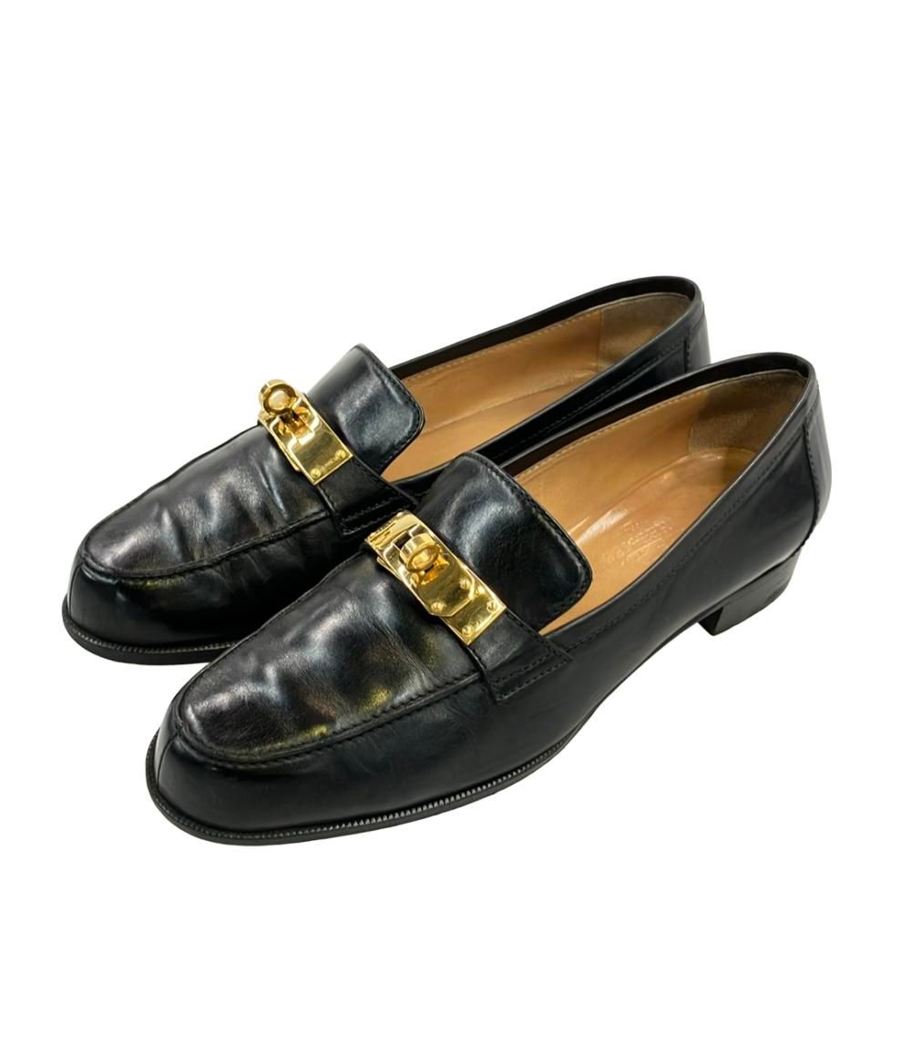 エルメス ローファー ケリー レディース SIZE 37 1 2 24 5 cm HERMES