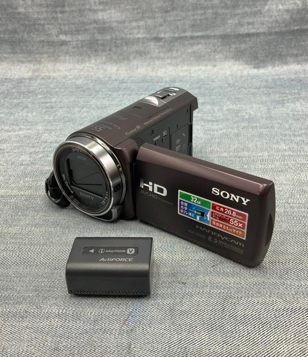 ソニー HANDYCAM ハンディカム ビデオカメラ HDR-CX430 SONY - メルカリ