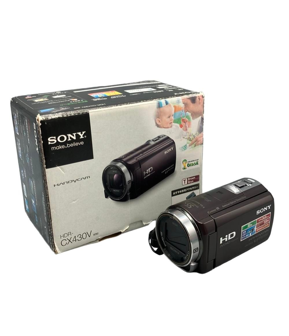 ソニー HANDYCAM ハンディカム ビデオカメラ HDR-CX430 SONY - メルカリ