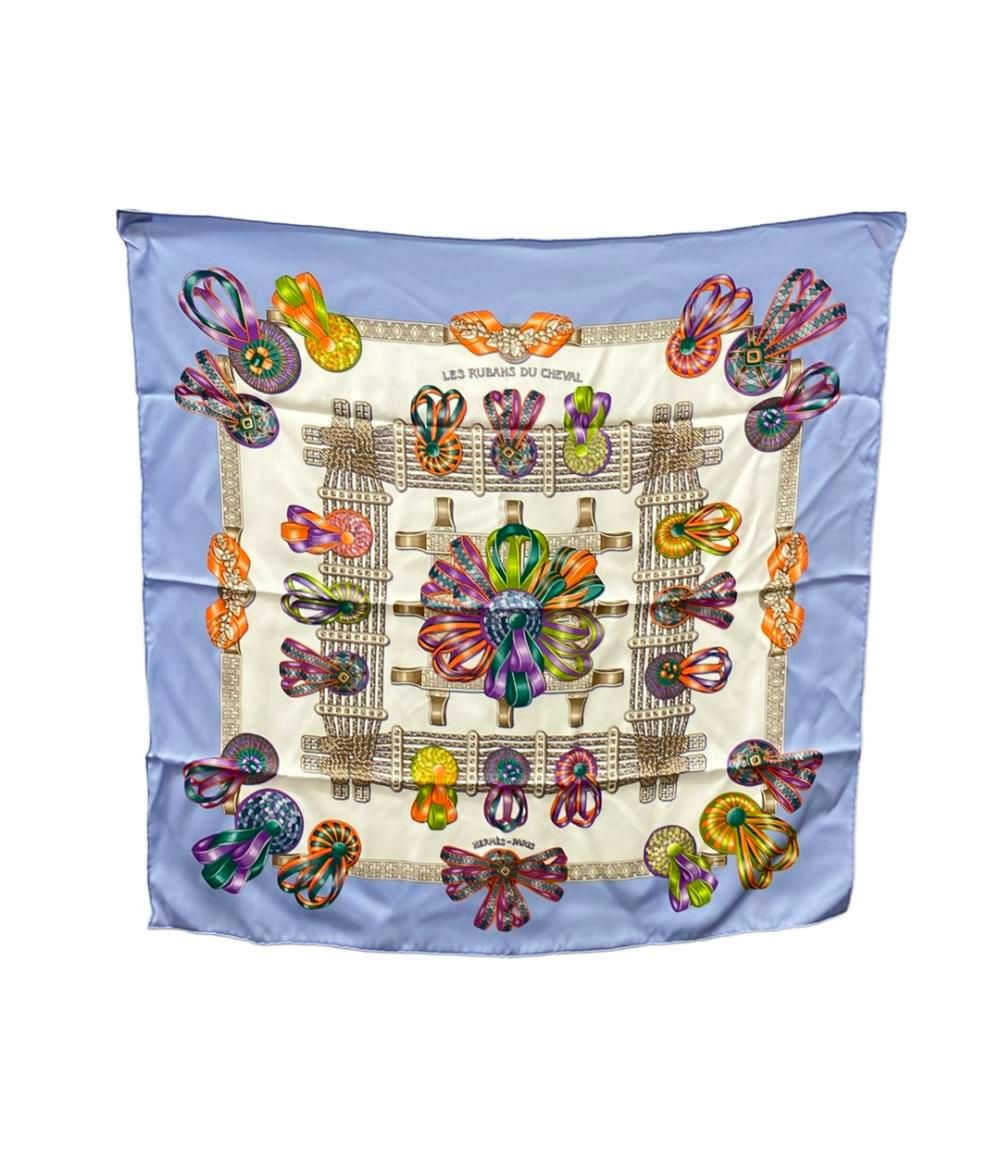 HERMES エルメス スカーフ LES RUBANS DU CHEVAL 楽天市場】エルメス カレ90 馬のリボン LES RUBANS DU CHEVAL スカーフ