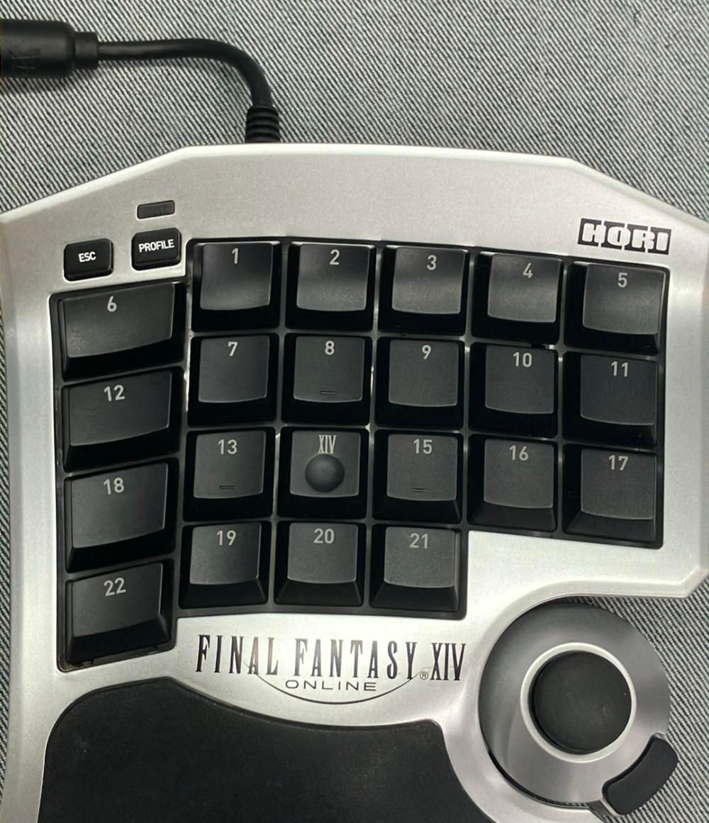 FF14 タクティカルアサルトコマンダー ホリ FFXIV向け左手用キーパッド