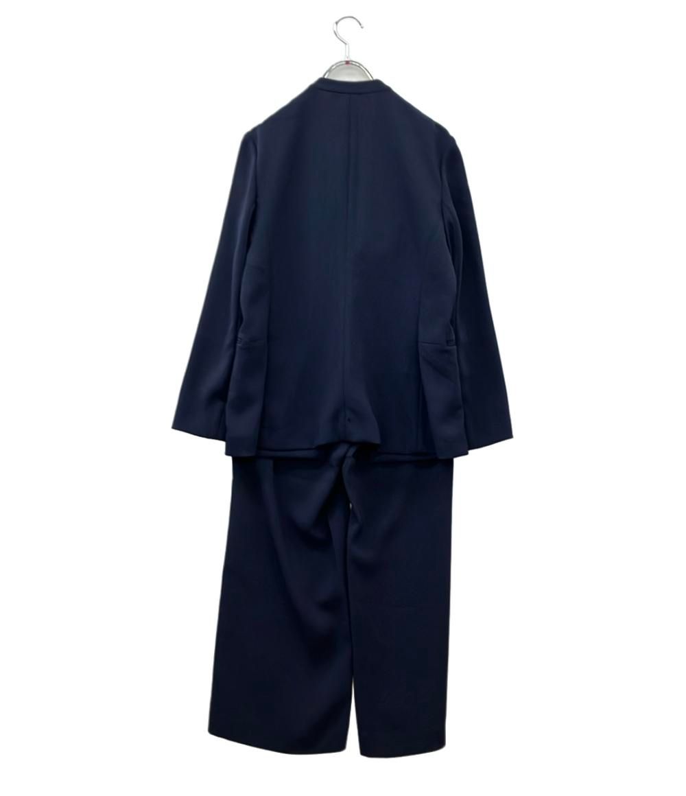 美品 セオリーリュクス セットアップ パンツスーツ ノーカラー 03