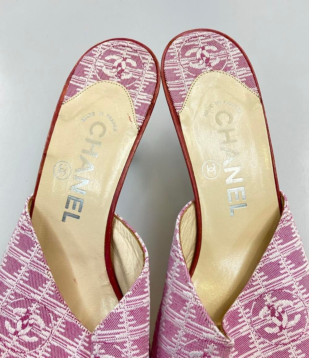 シャネル ミュールサンダル レディース SIZE 38 (25cm) CHANEL - メルカリ