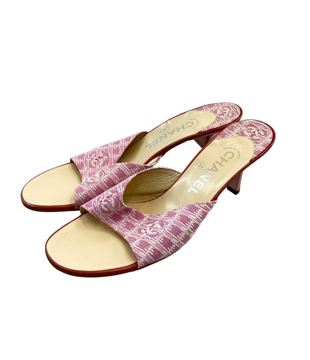 シャネル ミュールサンダル レディース SIZE 38 (25cm) CHANEL - メルカリ