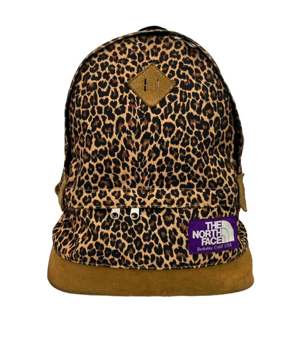 ⭐︎超希少⭐︎THE NORTH FACE パープルレーベル　ヒョウ柄　リュック ザノースフェイスパープルレーベル リュック デイパック ヒョウ柄