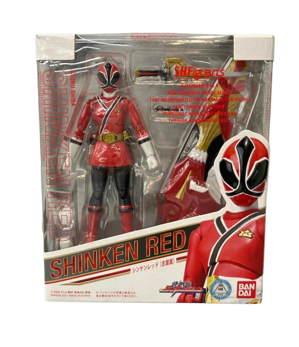 フィギュアーツ　侍戦隊シンケンジャー　シンケンレッド　志葉薫　セット BANDAI 侍戦隊シンケンジャー S.H.Figuarts シンケンレッド（志葉薫