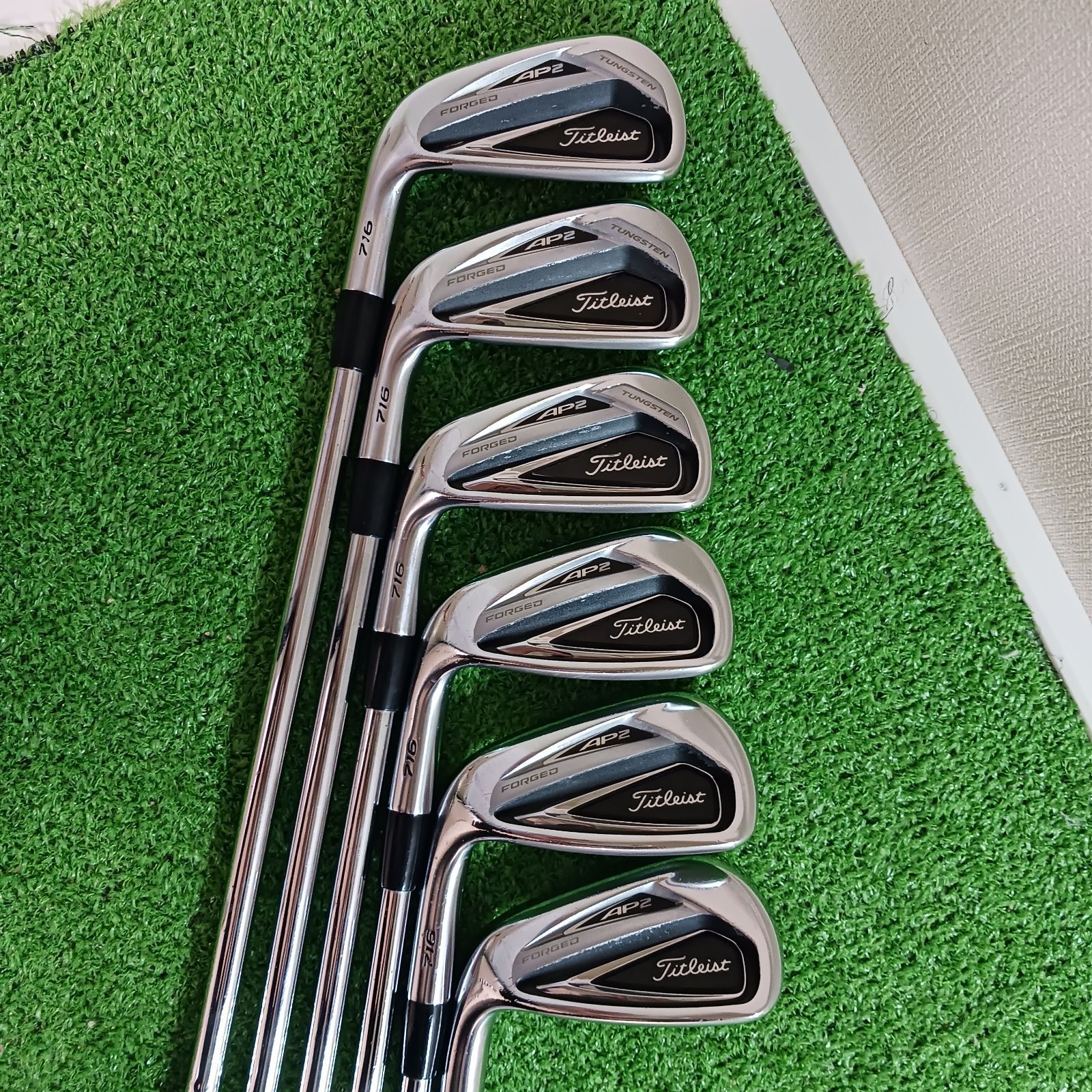 【レフティ】Titleist AP1 716 アイアン6本セット＋RBZ2本 タイトリスト AP1 716 アイアン6本セット #5～PW フレックスS