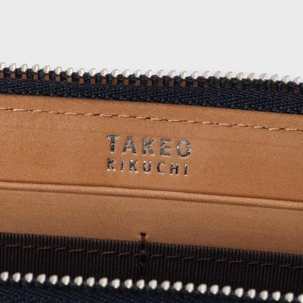  タケオキクチ 財布 ソフト-ナチュラル ミニメッシュ レザー ラウンドファスナー長財布 メンズ ブルーグリーン 597 00 ブルーグリーン 597 00 小銭入れ コインケース 財布 ケース 小物入れ