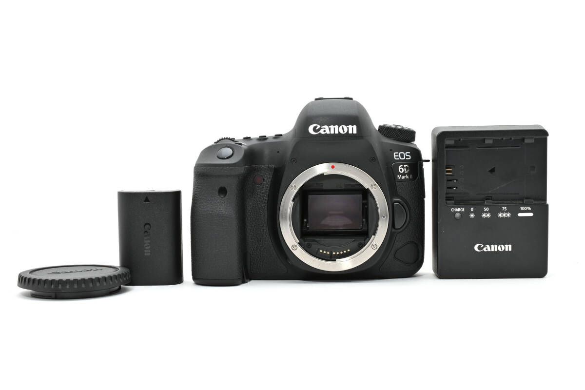 □ ほぼ新品 □ キヤノン Canon EOS 6D MARK II ボディ ≪ショット数
