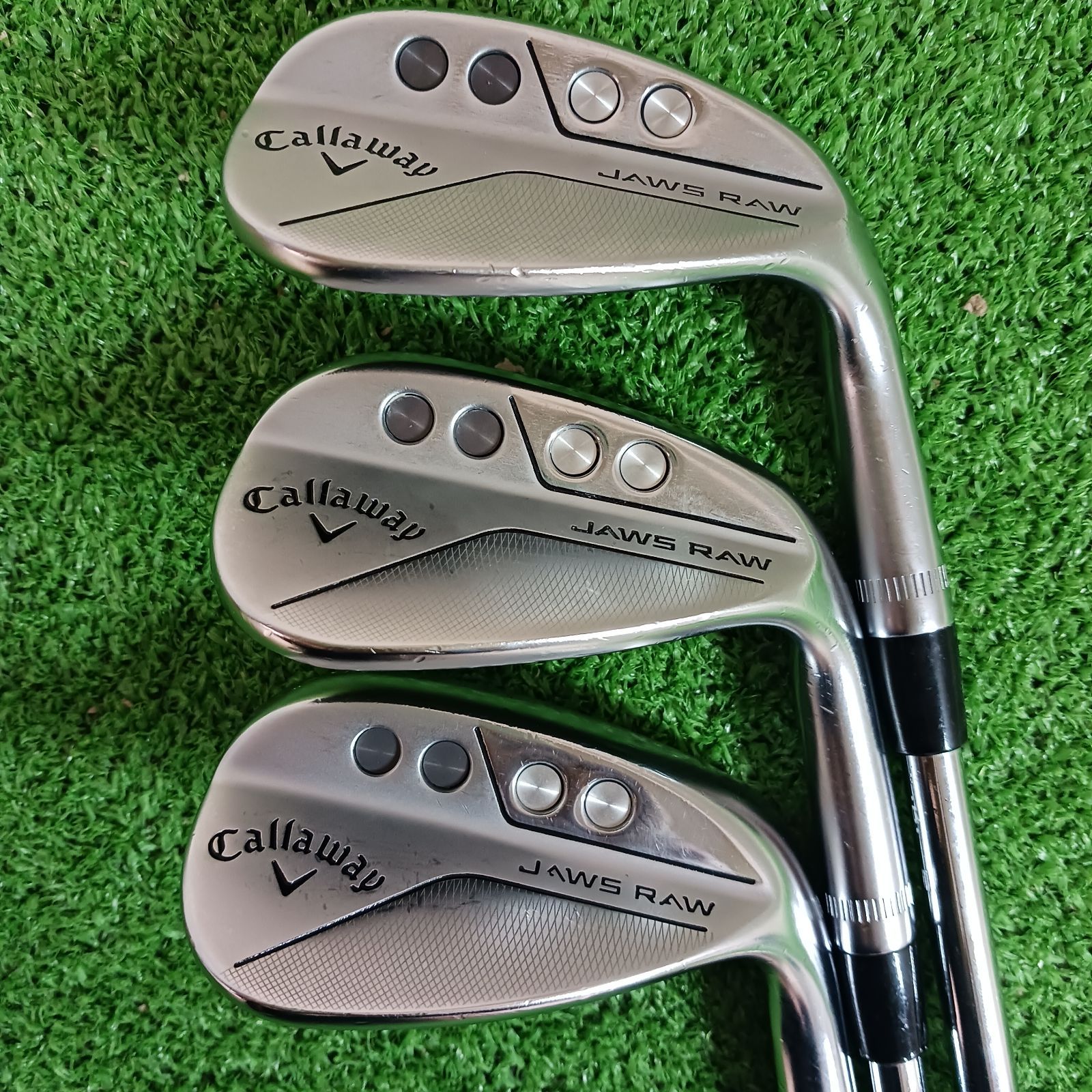 キャロウェイ JAWS RAW ウェッジ 48°52°56°セット【1833】【1832