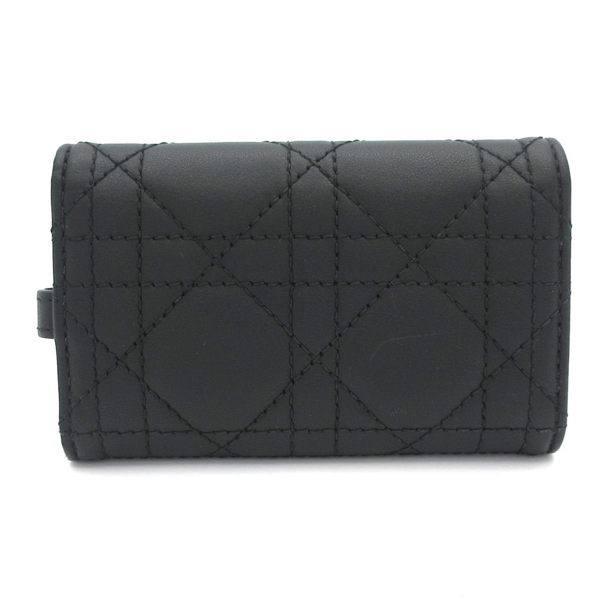 ✨新品・未使用✨　Christian Dior カナージュ　キーケース　4連　黒 ✨新品・未使用✨ Christian Dior カナージュ キーケース 4連 黒