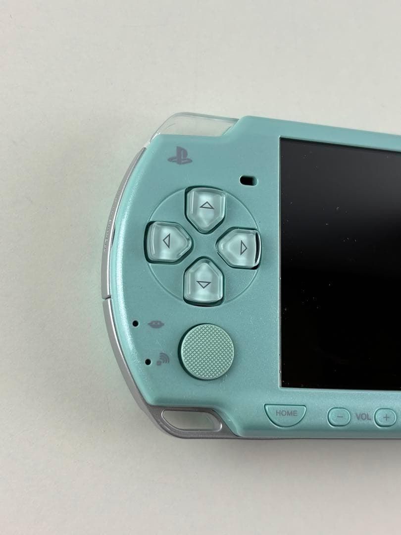  SONY PSP-2000 ミントグリーン 本体 ポータブル 完備品 本体(PSP) プレイステーションポータブル(PSP)