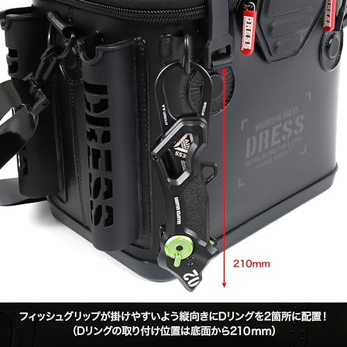 メッシュポケット付き