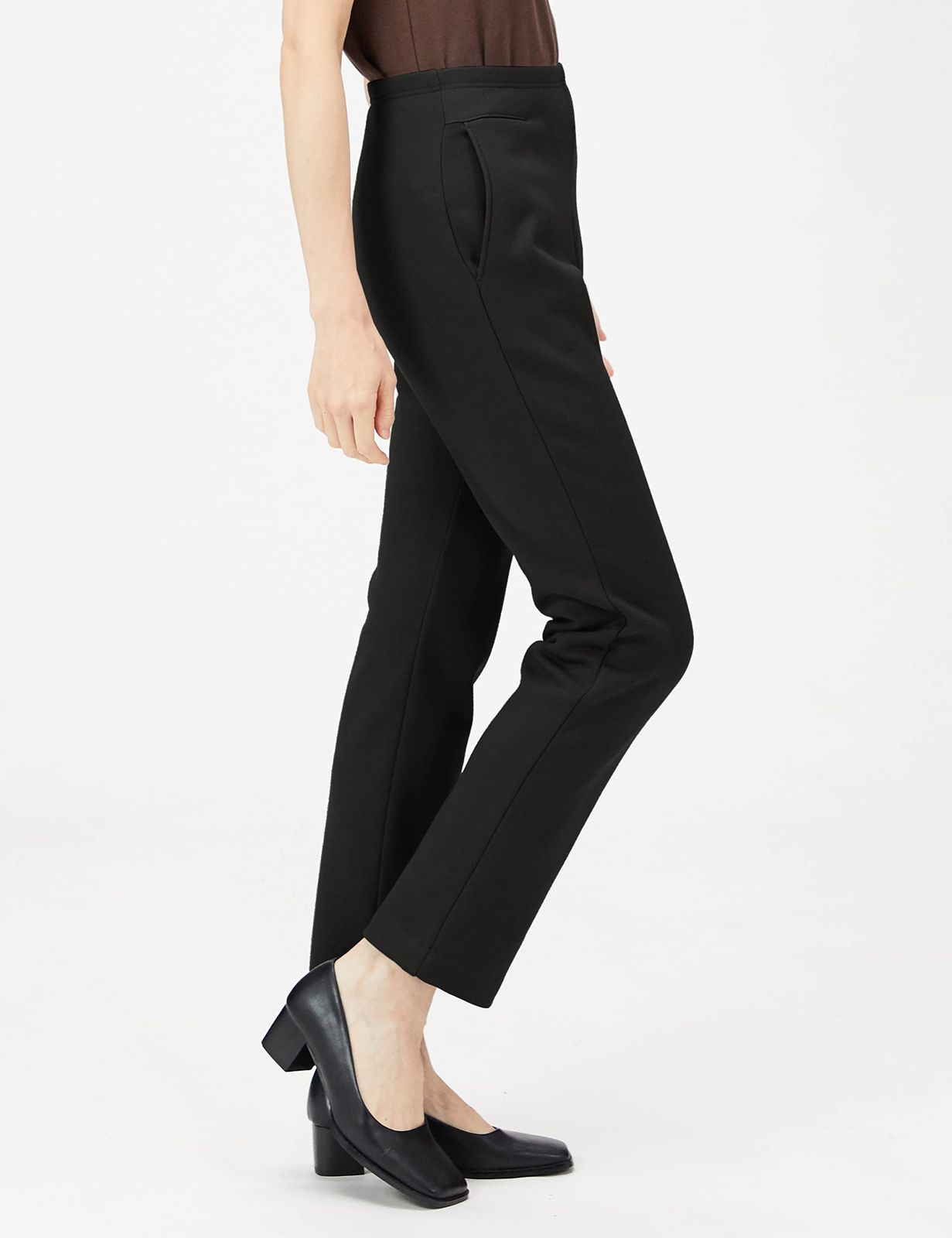  アリキ パンツ 暖麗裏起毛ストレートパンツ 股下72 cm レディース 5055 JS-72 ブラック L その他 フェイスケア