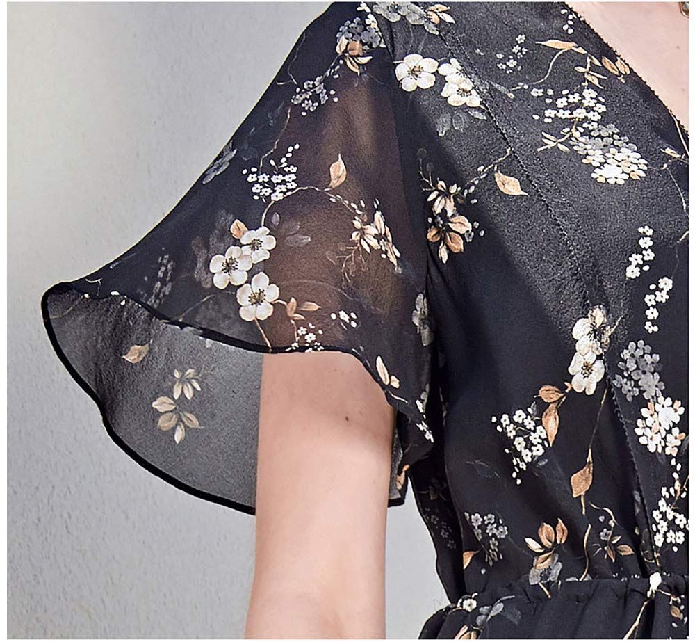 ファッションベルスリーブ 女性ロングドレス