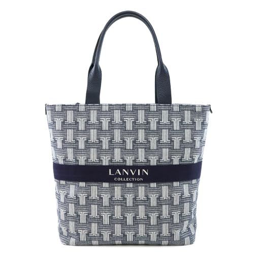 ランバンコレクション トートバッグ ジーン 61-6203 レディース ネイビー