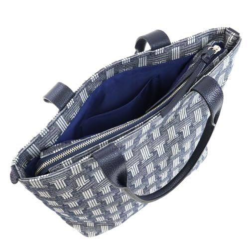 ランバンコレクション トートバッグ ジーン 61-6203 レディース ネイビー