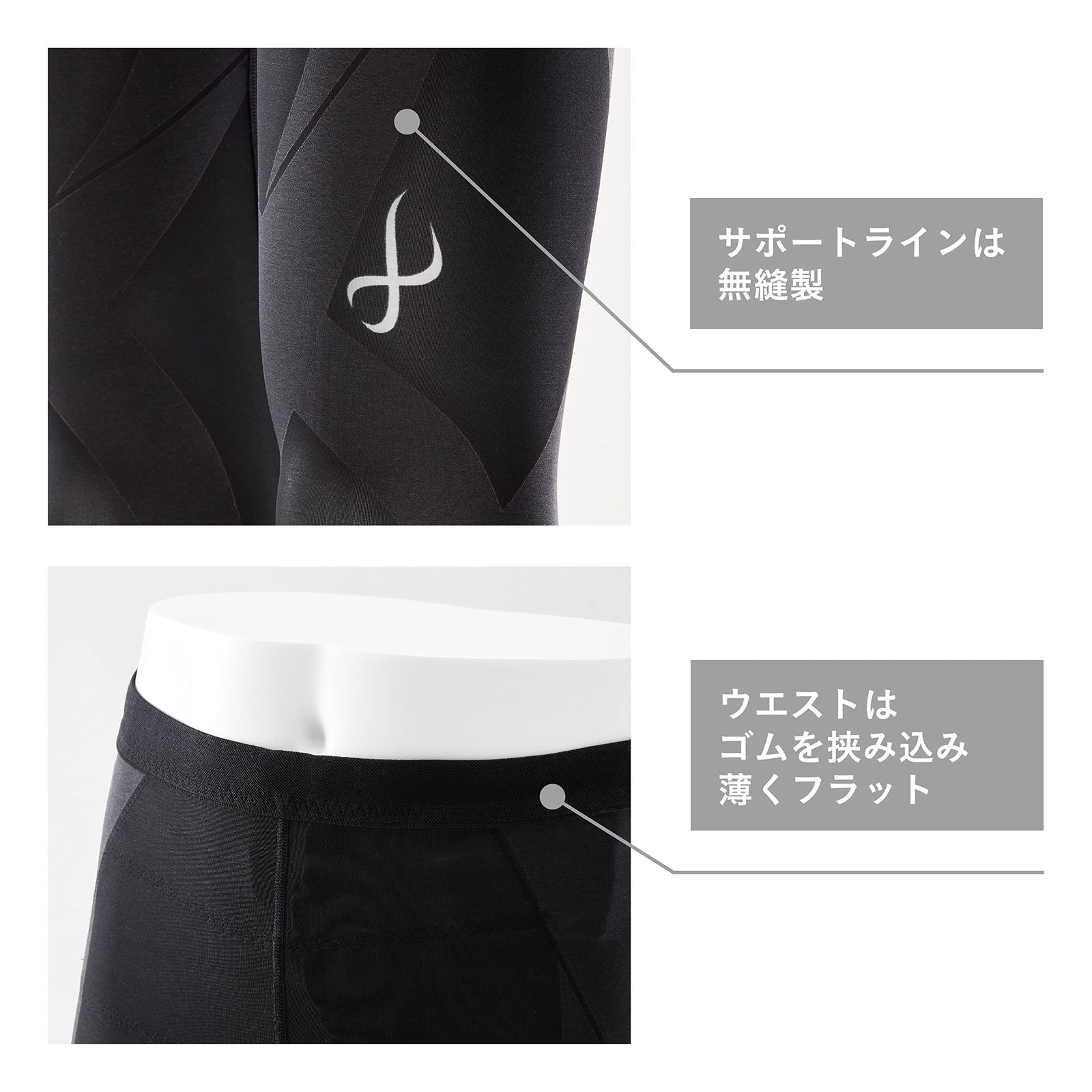  シーダブリューエックス|ワコール メンズスポーツタイツ ジェネレーターモデル2.0 下半身フルサポート LBサイズまで対応 大きいサイズ 吸汗速乾 抗菌防臭 HZO 699 BL M その他 フェイスケア