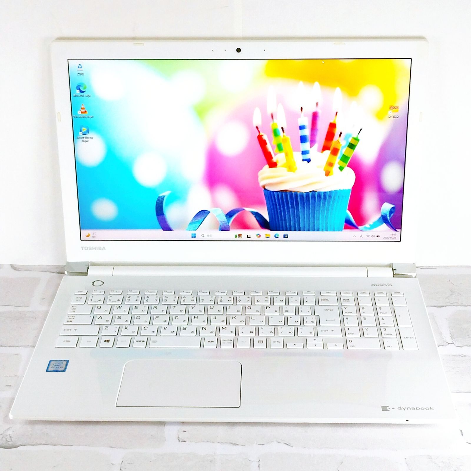美品！たっぷり1TB Blu-ray Corei3 15.6インチ 最新Windows11