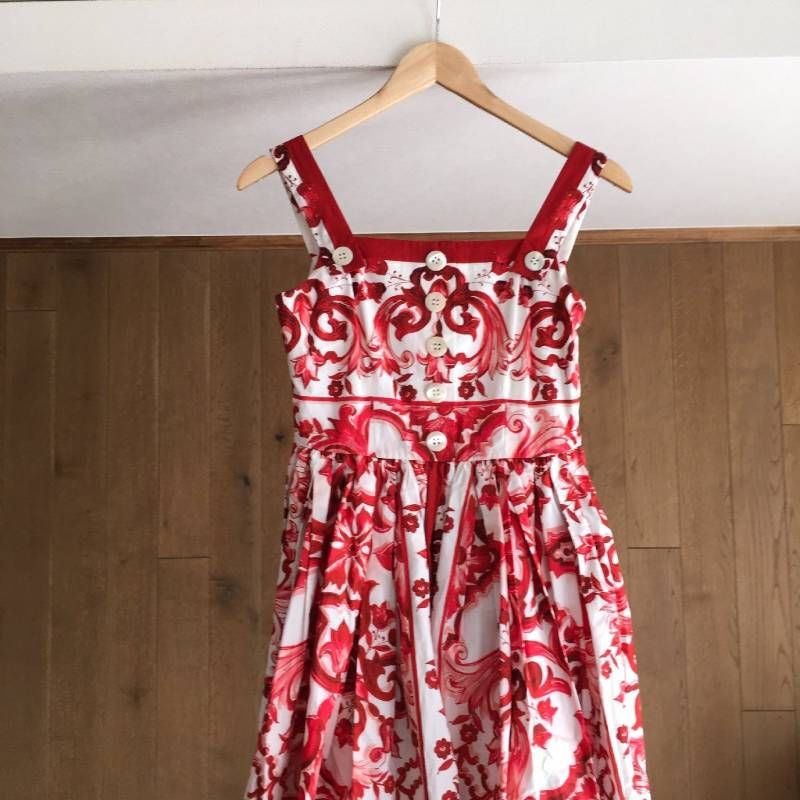 美品 DOLCE & GABBANA ドルチェ＆ガッバーナ ワンピース 38 - メルカリ