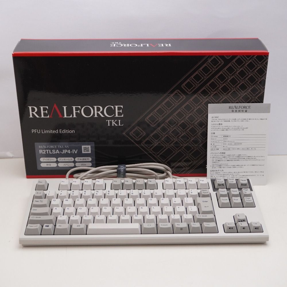 東プレ REALFORCE リアルフォース PC周辺機器 REALFORCE R2TLSA-JP4-IV