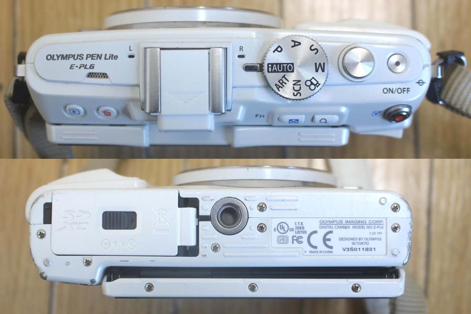 OLYMPUS オリンパス ミラーレス一眼レフカメラ E-PL6 ホワイト - メルカリ