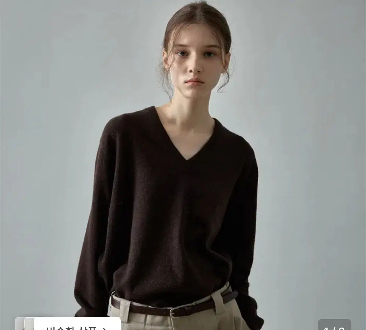 FACADE PATTERN ESSENTIALS Vネック ニット M