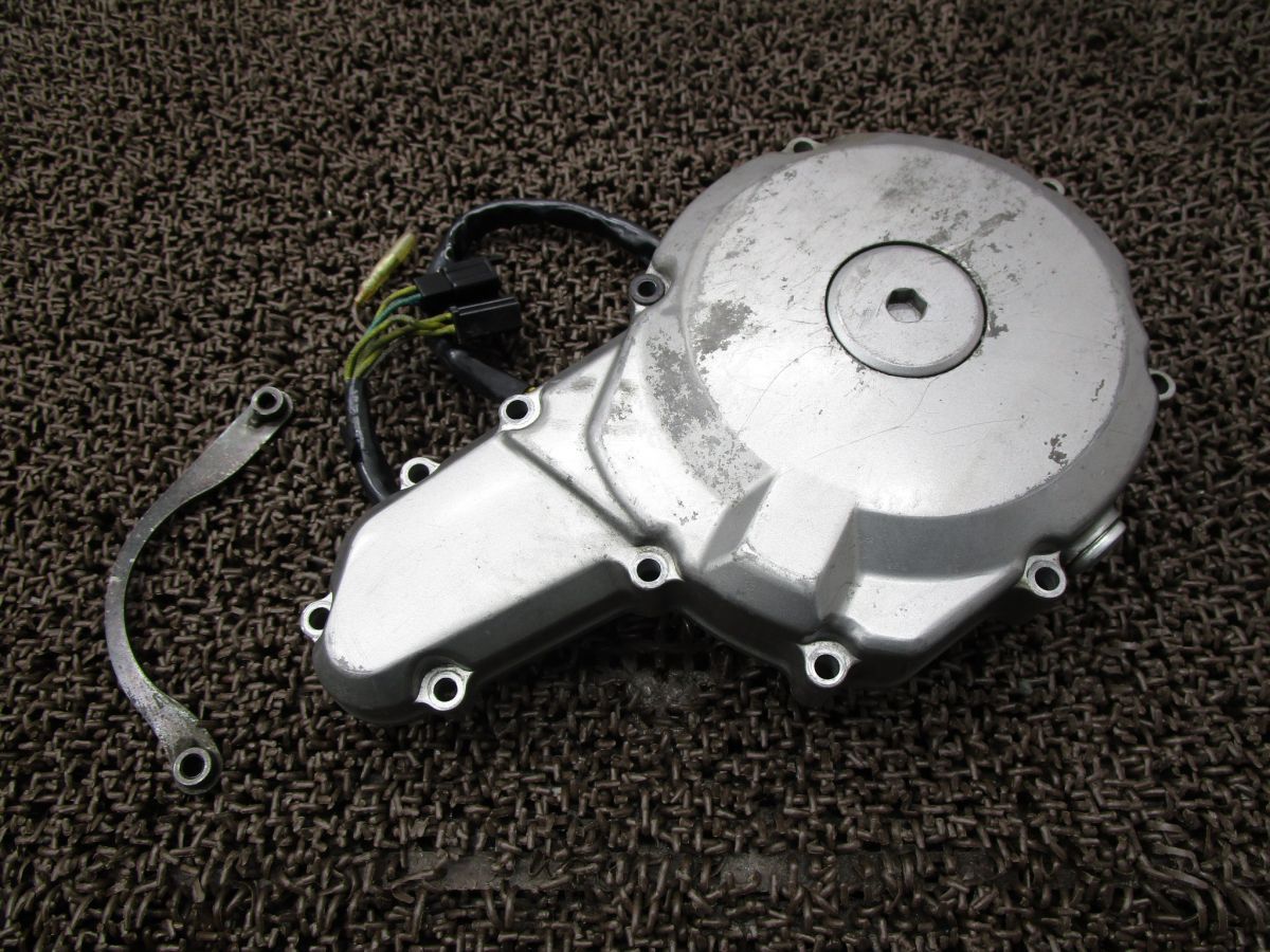 ジェベル250 ジェネレーターカバー フライホイール A 9133 ダイナモ SJ 44 スズキ J 418 DJEBEL キャブ車 動画有