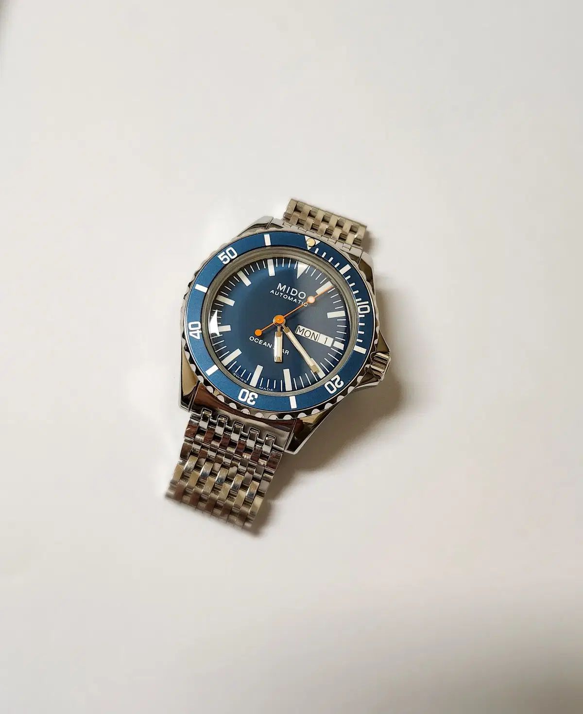  ミドー オーシャンスター トリビュート エディション フルセット 家庭洗濯可 自動巻き時計 腕時計(アナログ)