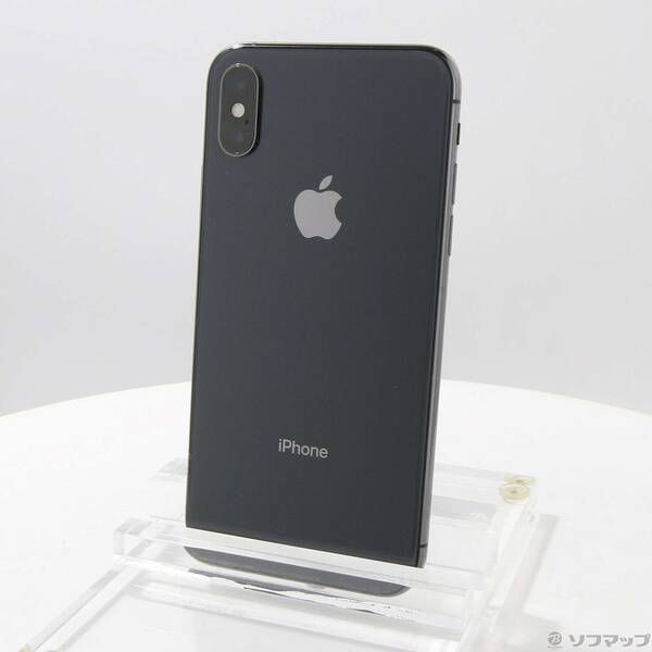 中古品〕 iPhoneXS 256GB スペースグレイ MTE02J／A SIMフリー【377