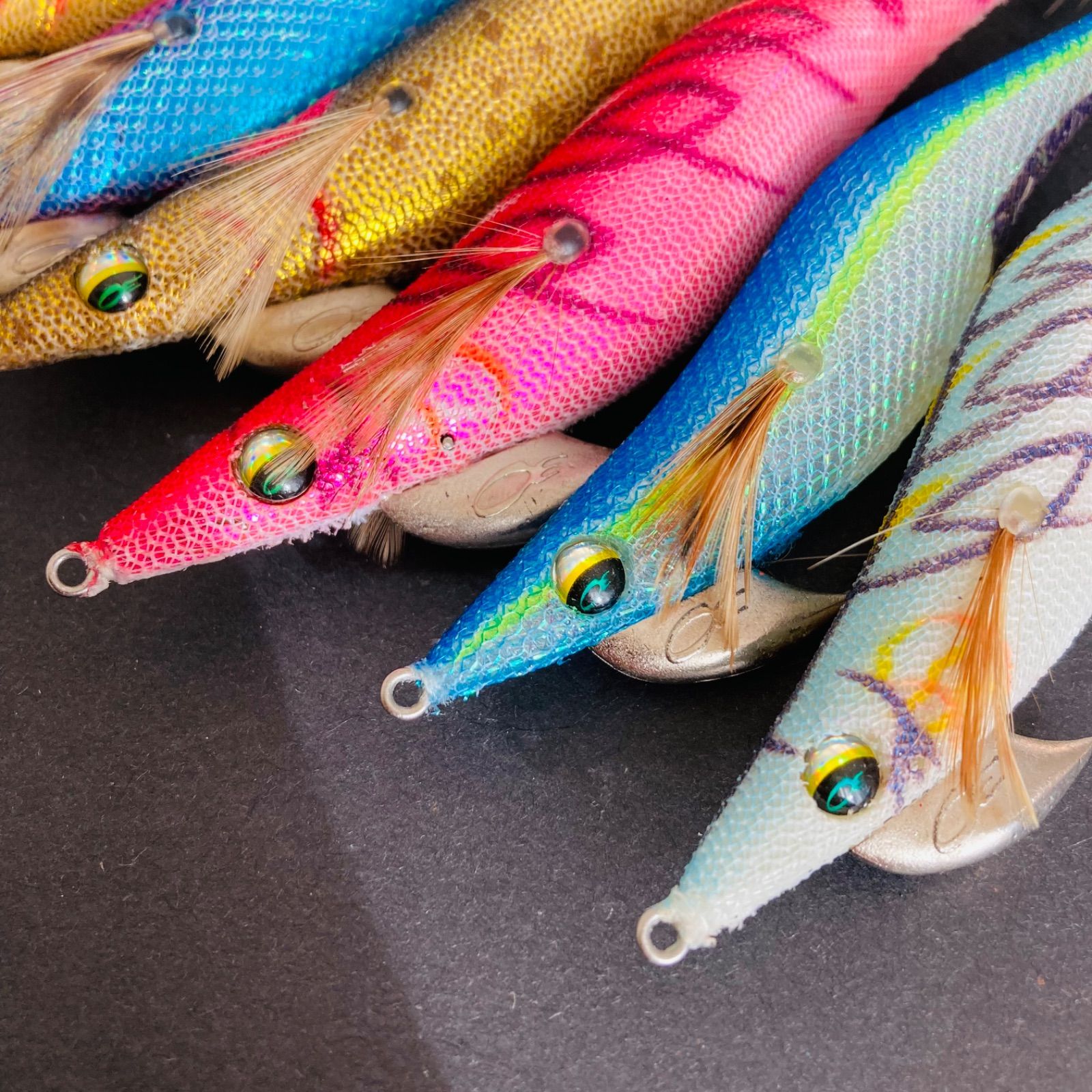 美品】 エメラルダス ダートII 3号 3.5号 4号 ダート2 エギ エギセット