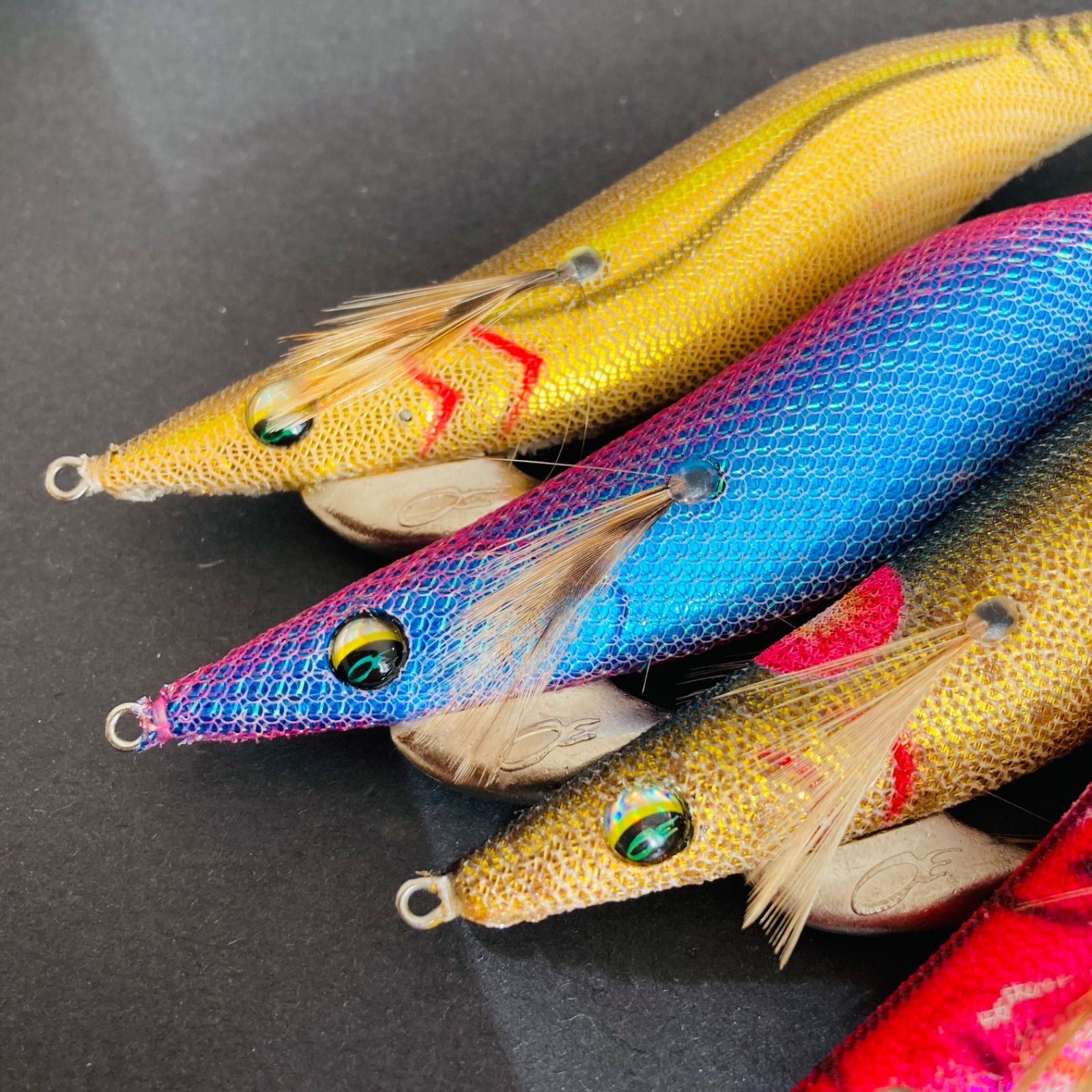 美品】 エメラルダス ダートII 3号 3.5号 4号 ダート2 エギ エギセット